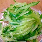 いろいろ使える昆布茶　｢胡瓜の昆布茶もみ」　　♪♪